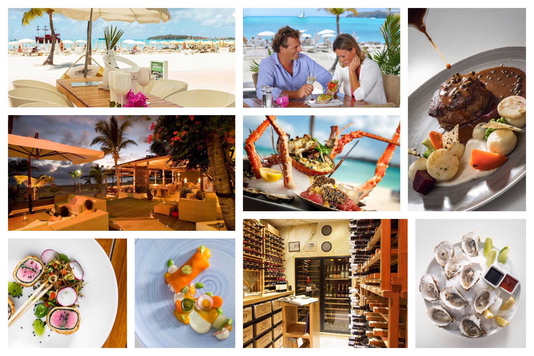 Ocean Lounge Bar and Restaurant Day & Night - at Holland House Beach Hotel