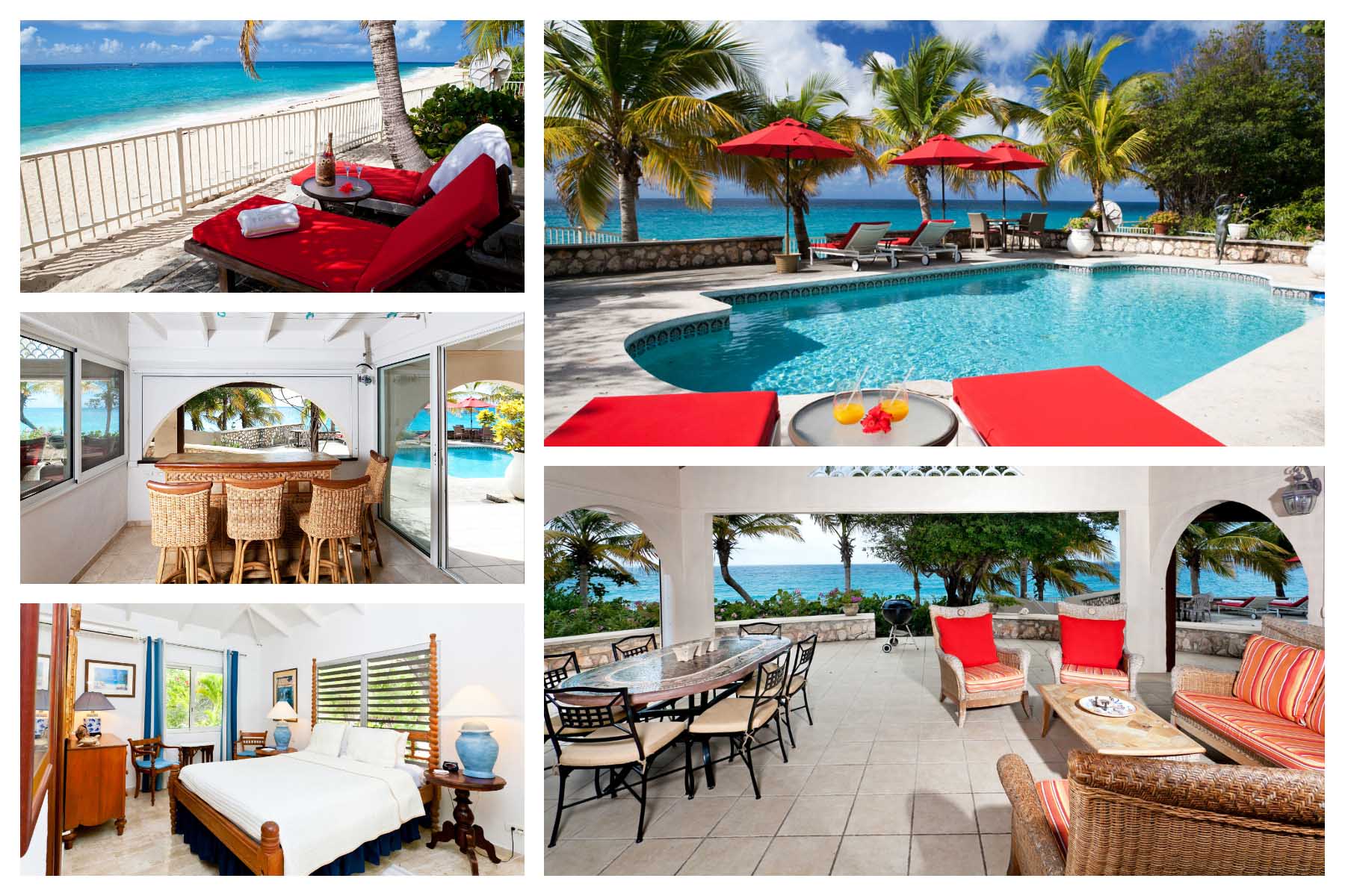 Baie Longue Beach House - 3 Bedroom - Long Bay - Baie Longue Beach - Terres Basses - St. Martin