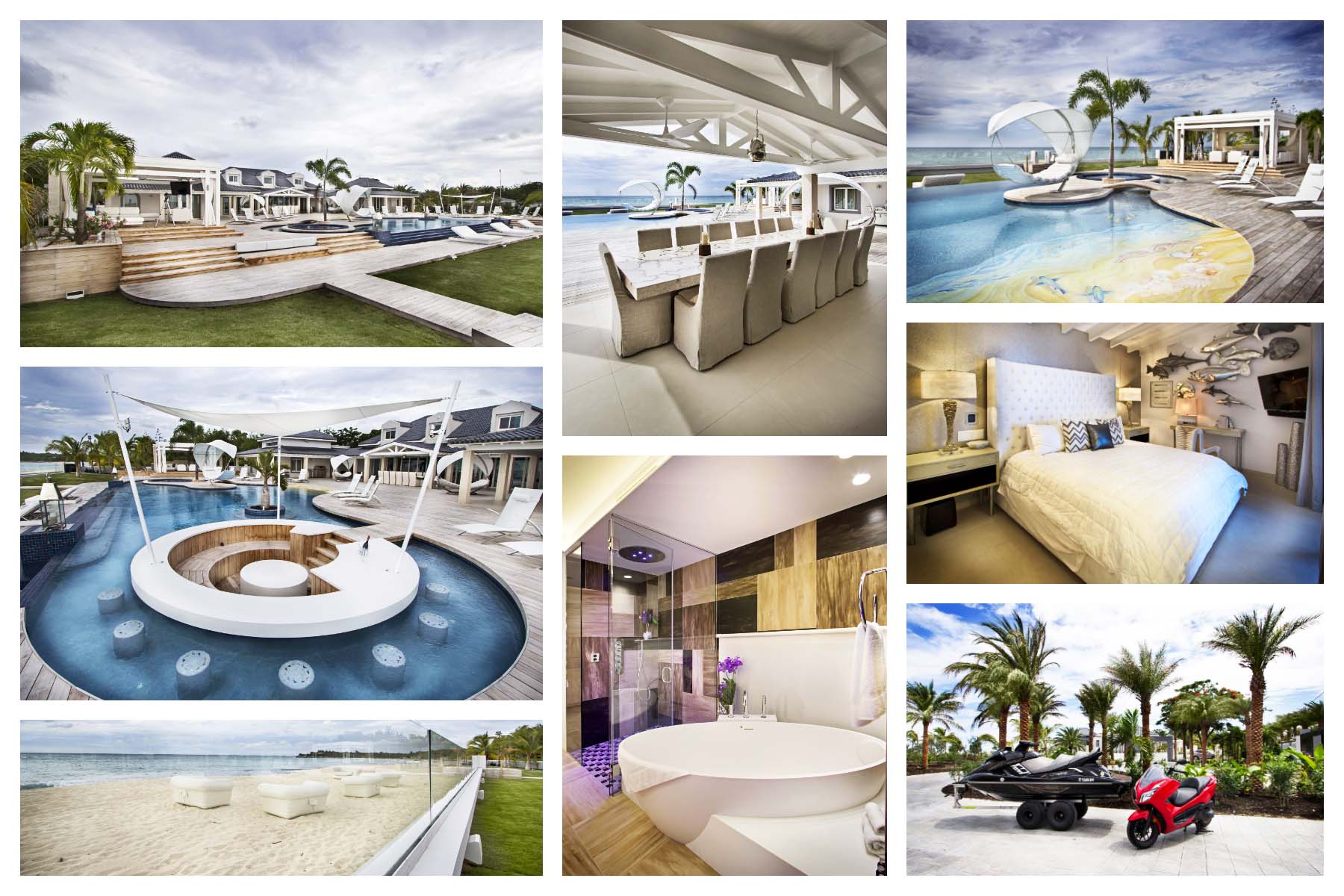 C'est la Vie - 6 Bedroom Luxury Villa - Groups - Parties - Weddings - Terres Basses, St. Martin