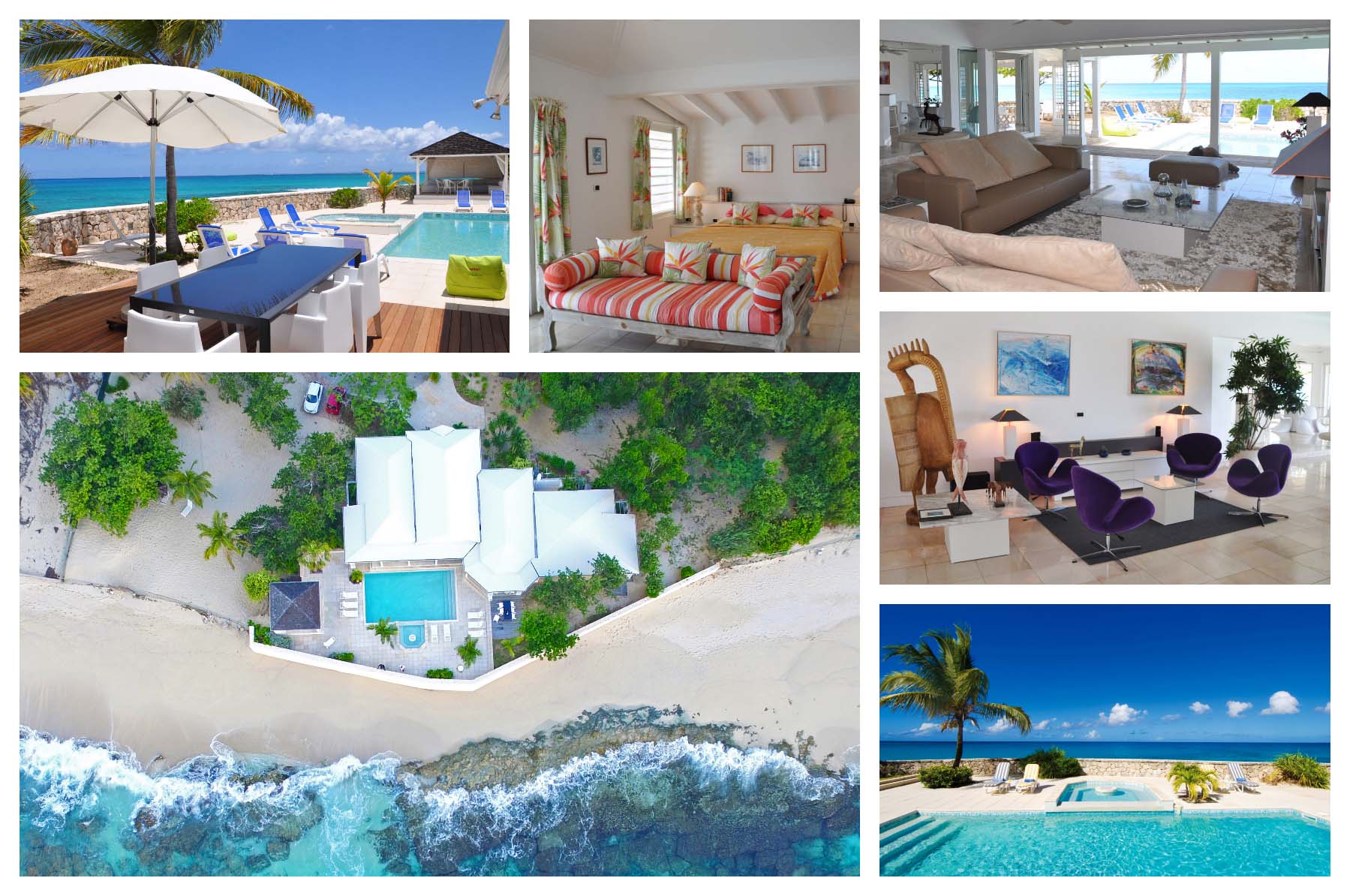 Ecumee des Jours - 4 Bedroom Beach Villa - Groups - Terres Basses, St. Martin