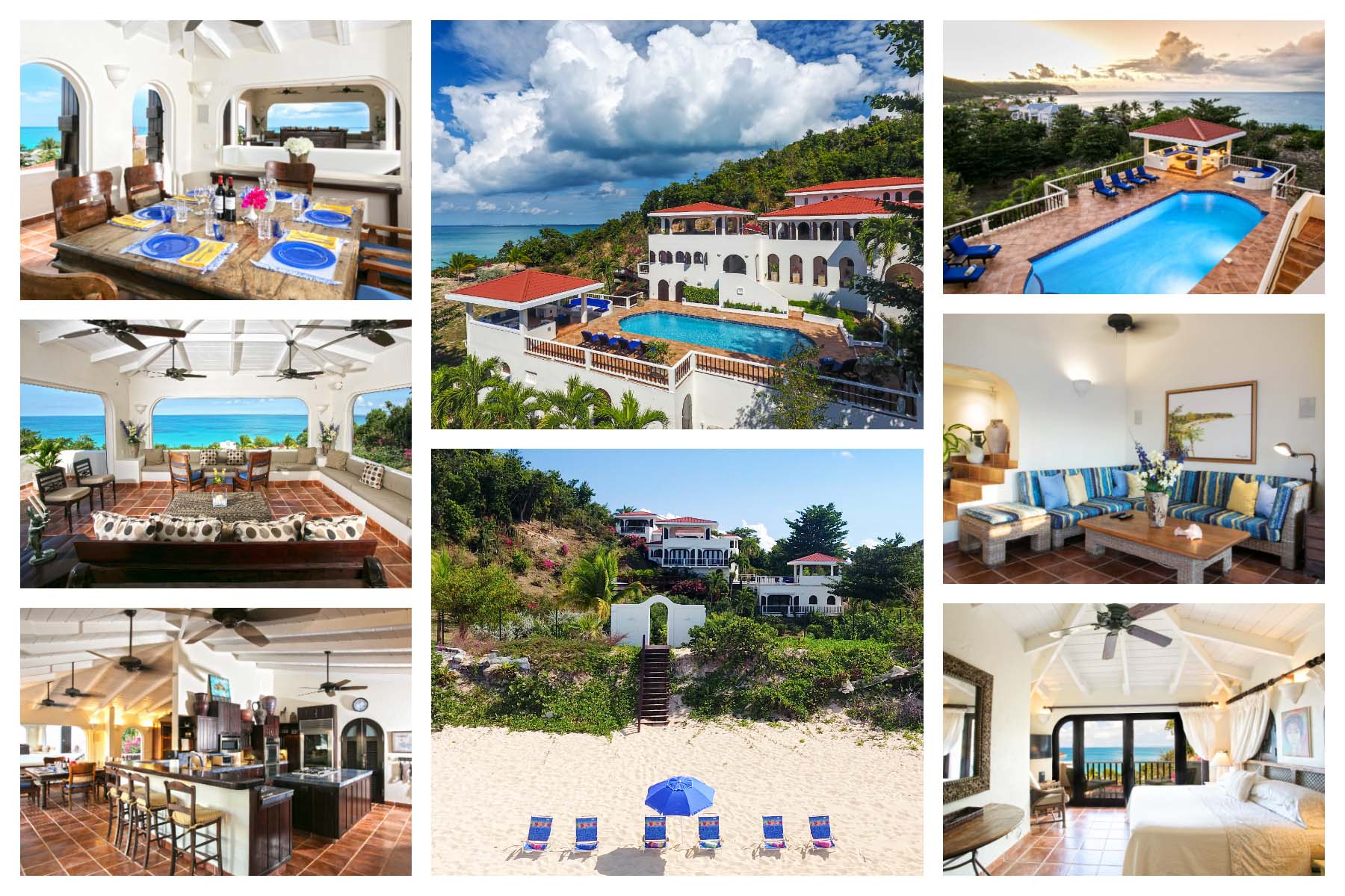 Joie de Vivre - 3 Bedroom Beach Villa - Groups - Terres Basses, St. Martin