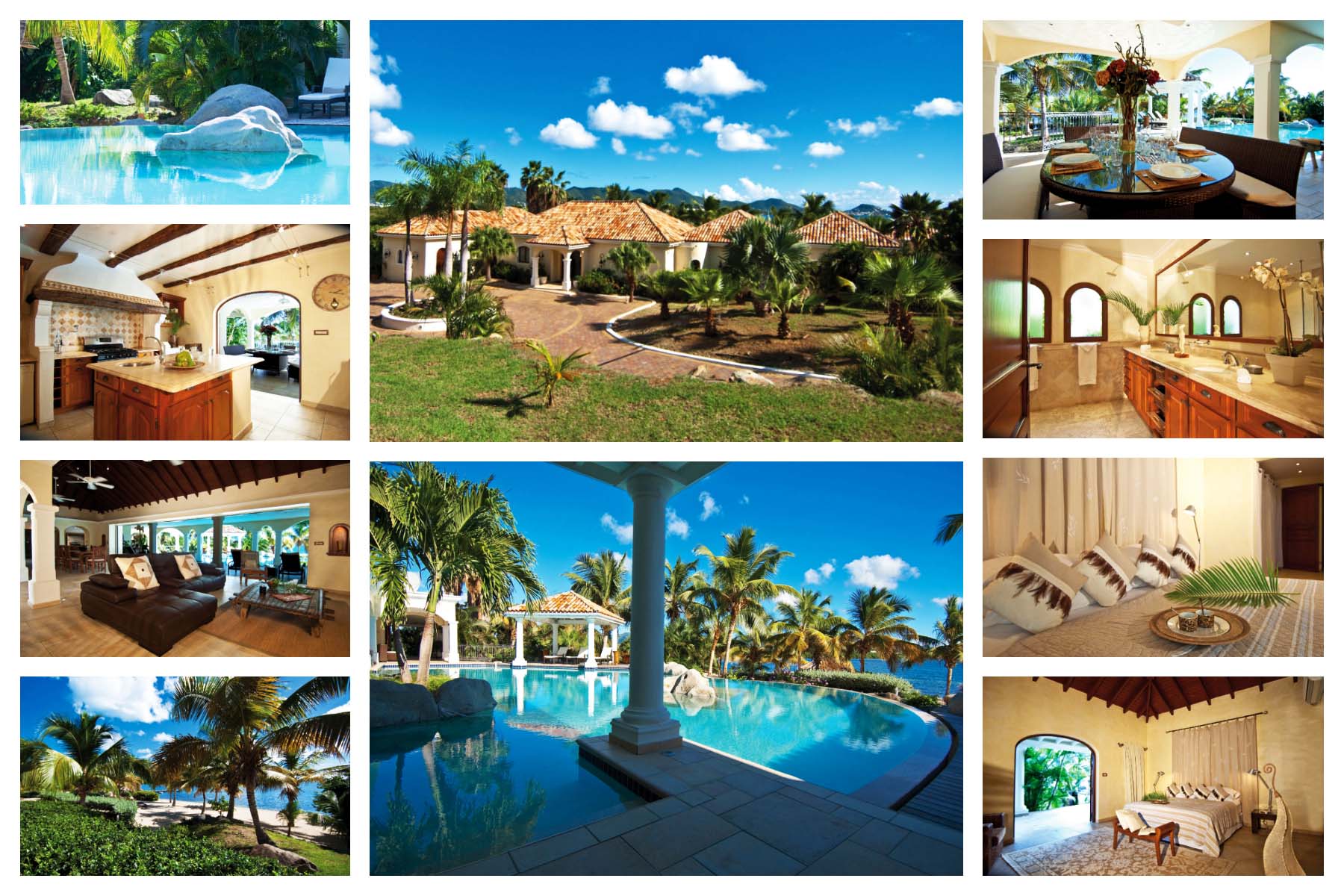 La Salamandre - 6 Bedroom Villa - Groups - Terres Basses, St. Martin