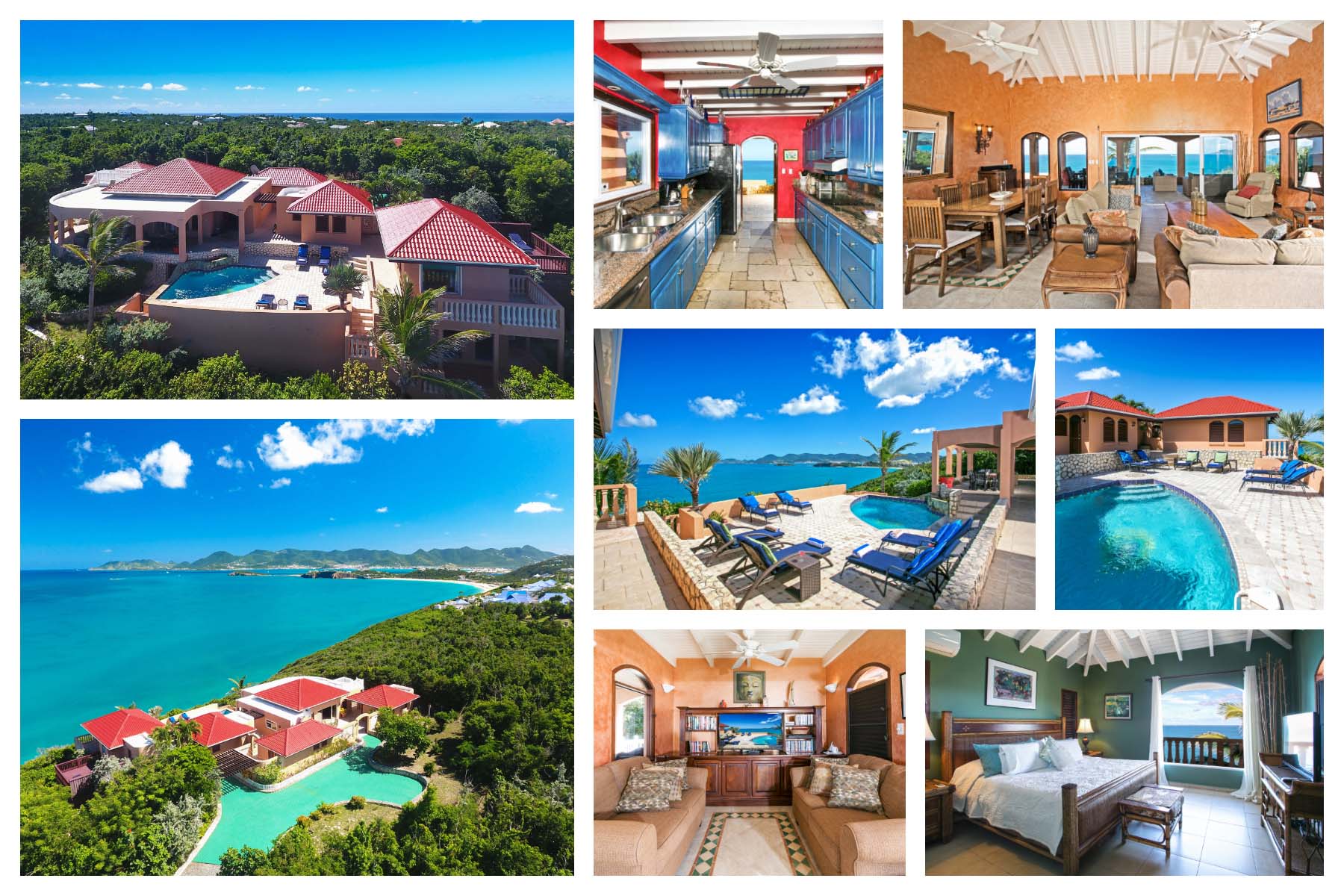 Mongoose Run - 1 to 3 Bedroom Villa - Luxury Family escape - Terres Basses, St. Martin / St. Maarten