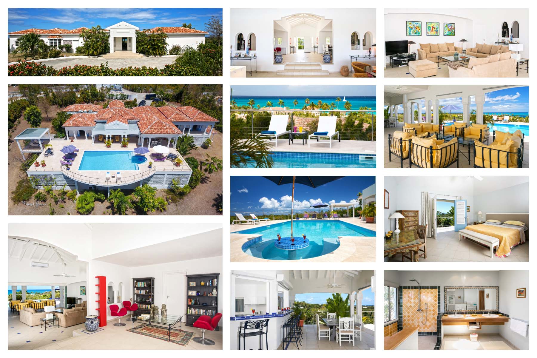 Oceana - 2 to 4 Bedroom Villa - Groups - Family - Terres Basses, St. Martin / St. Maarten