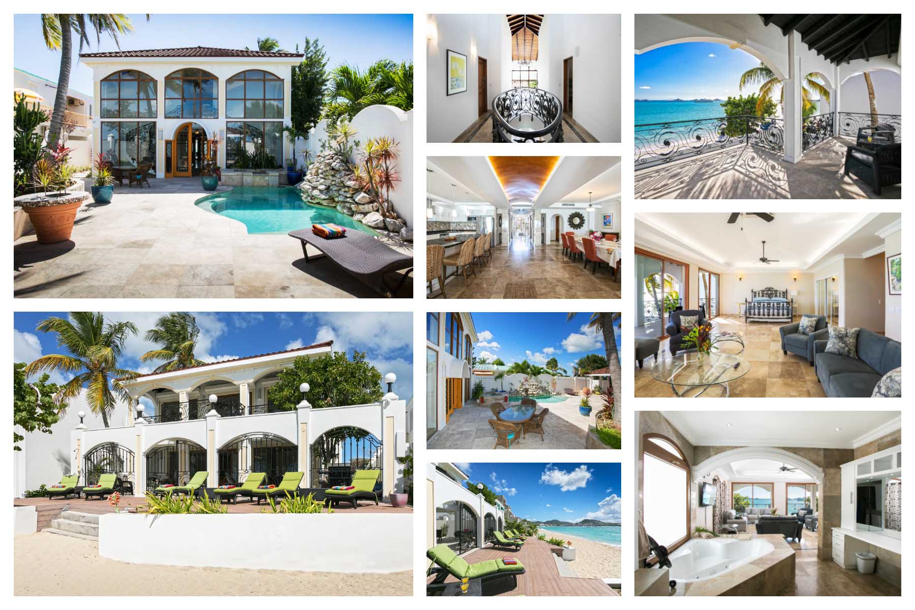 Vittoria - 6 Bedroom Beach Villa - Groups - Simpson Bay, St. Martin | St. Maarten