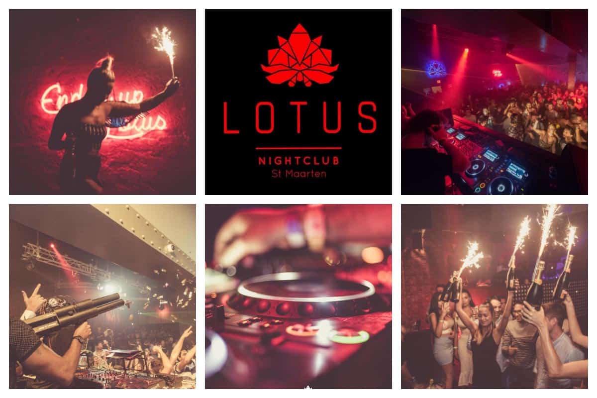 LOTUS Nightclub Simpson Bay - Leading Nightlife location, Dj's get the Dance floor going