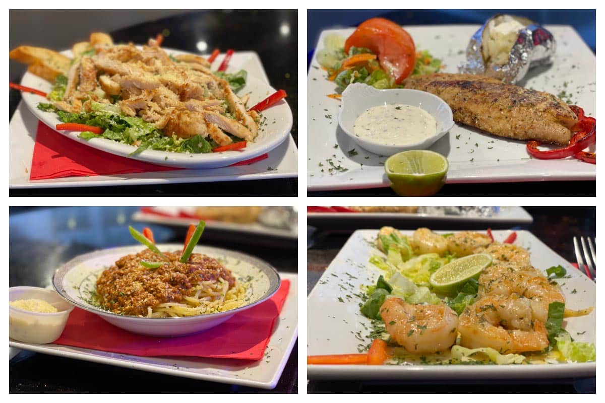 We Lounge Food - Garlic Shrimp, Fish, Pasta, Salads, Mexican and Snacks - Serving till late at night