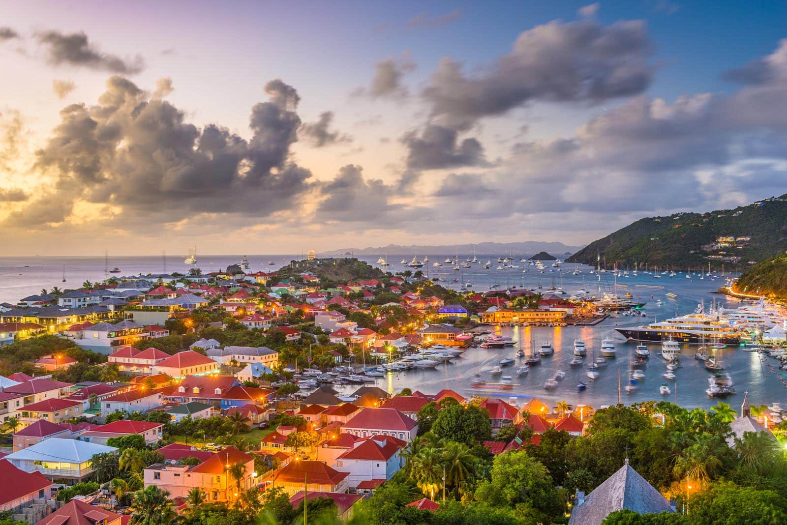 Gustavia by Sunset