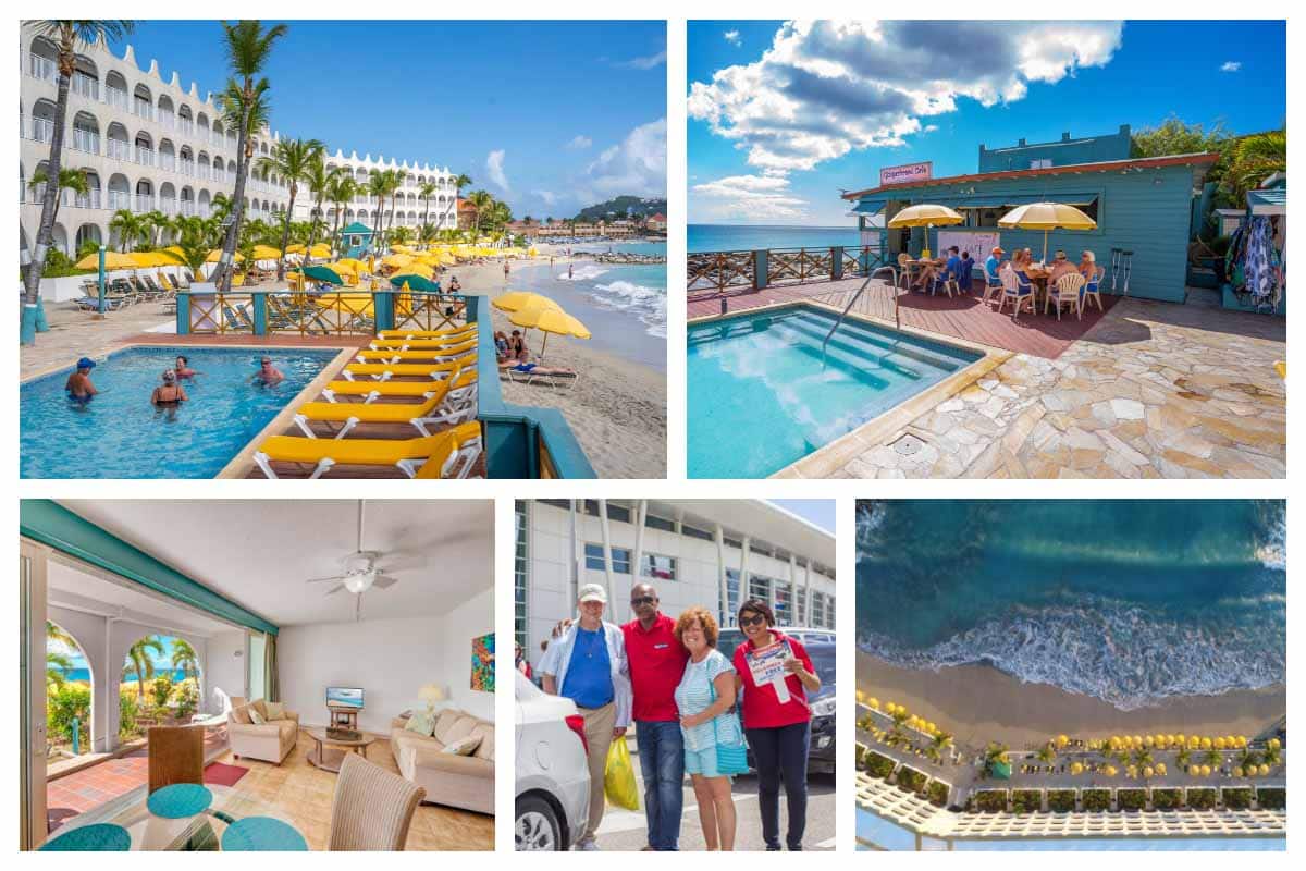 Belair Beach Hotel with Ocean view, Gingerbread Cafe restaurant, Starlite Car Rental and Mini Market - Caribbean Resort