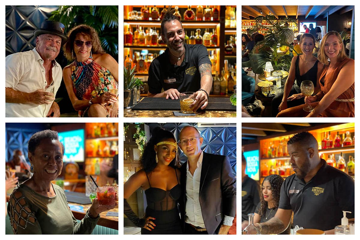 Kingsman in Simpson Bay - Smiles all around - Cocktail Lounge with Classy live music S