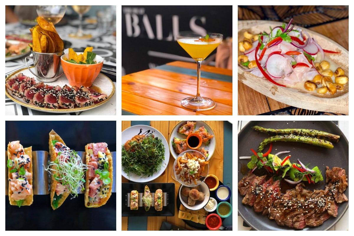 Balls & Wine - Famous Tuna Tacos, Ceviche, Churrasco, Salmon Biscotti, Tuna Pizzetta S