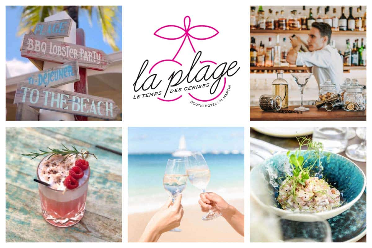 La Plage at Le Temps des Cerises in Grand Case - Beach restaurant I