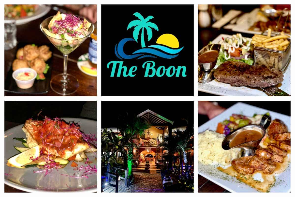 The Boon Beachfront Restaurant on Simpson Bay Beach - Romantic oceanfront dinner