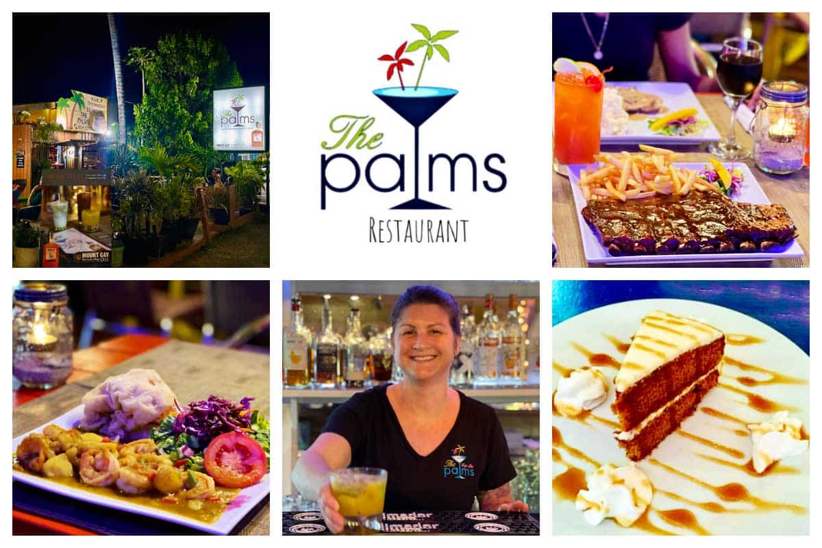 The Palms Restaurant in Simpson Bay - Cozy feel like home restaurant by Joel and Greg I