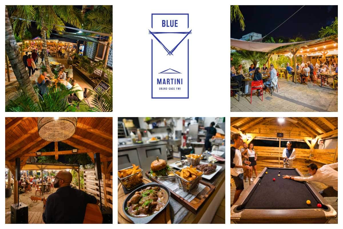 Blue Martini - Nightlife French Side - Party in St. Martin - Grand Case - The Original - Old House - Live Music