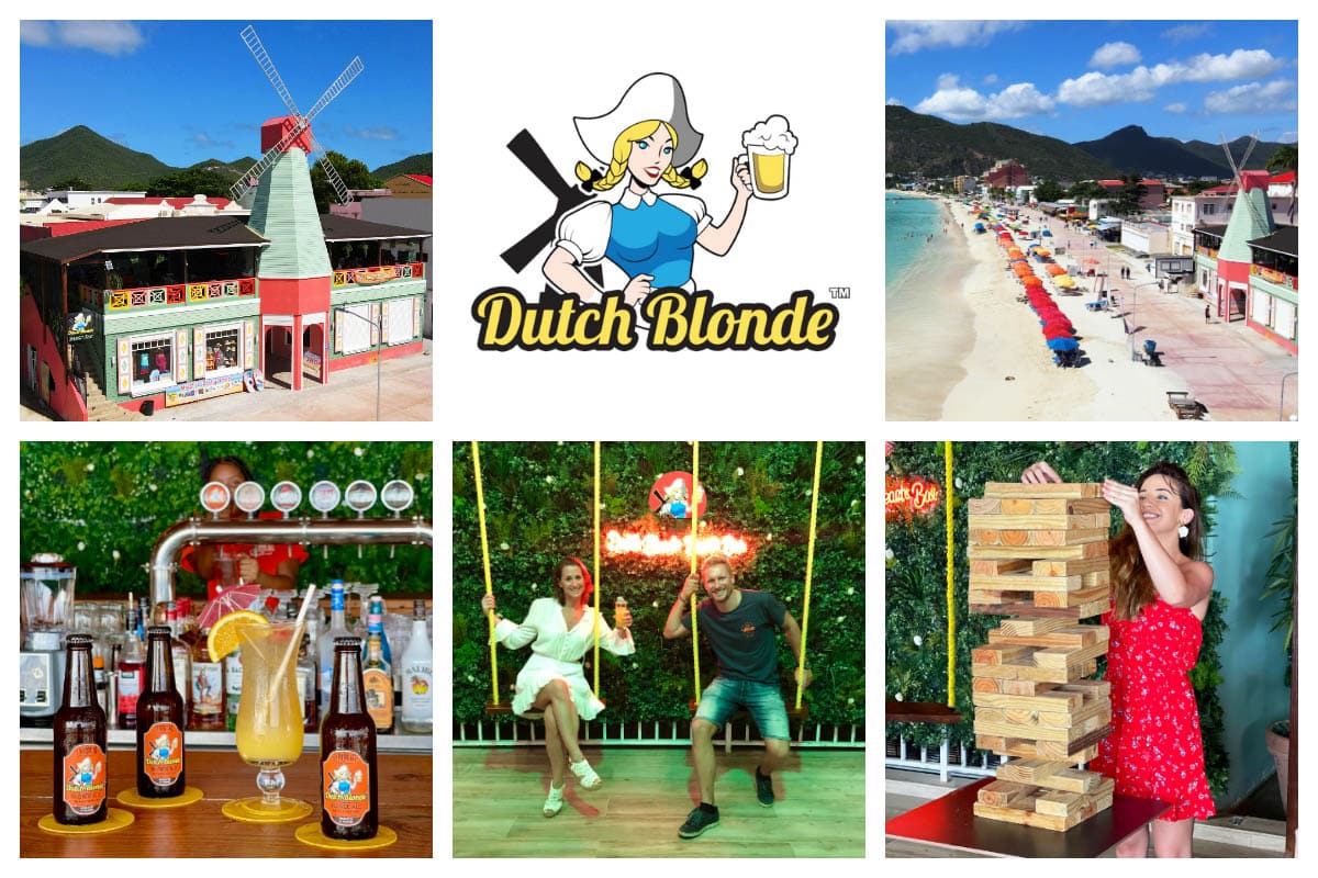 Dutch Blonde Beach Bar on the Boardwalk in Philipsburg - Beer Garden, Bar and Event Center S