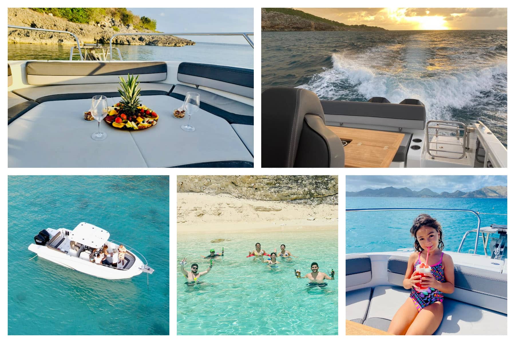 Boat charter in the Caribbean perfect for kids and fun for all ages!