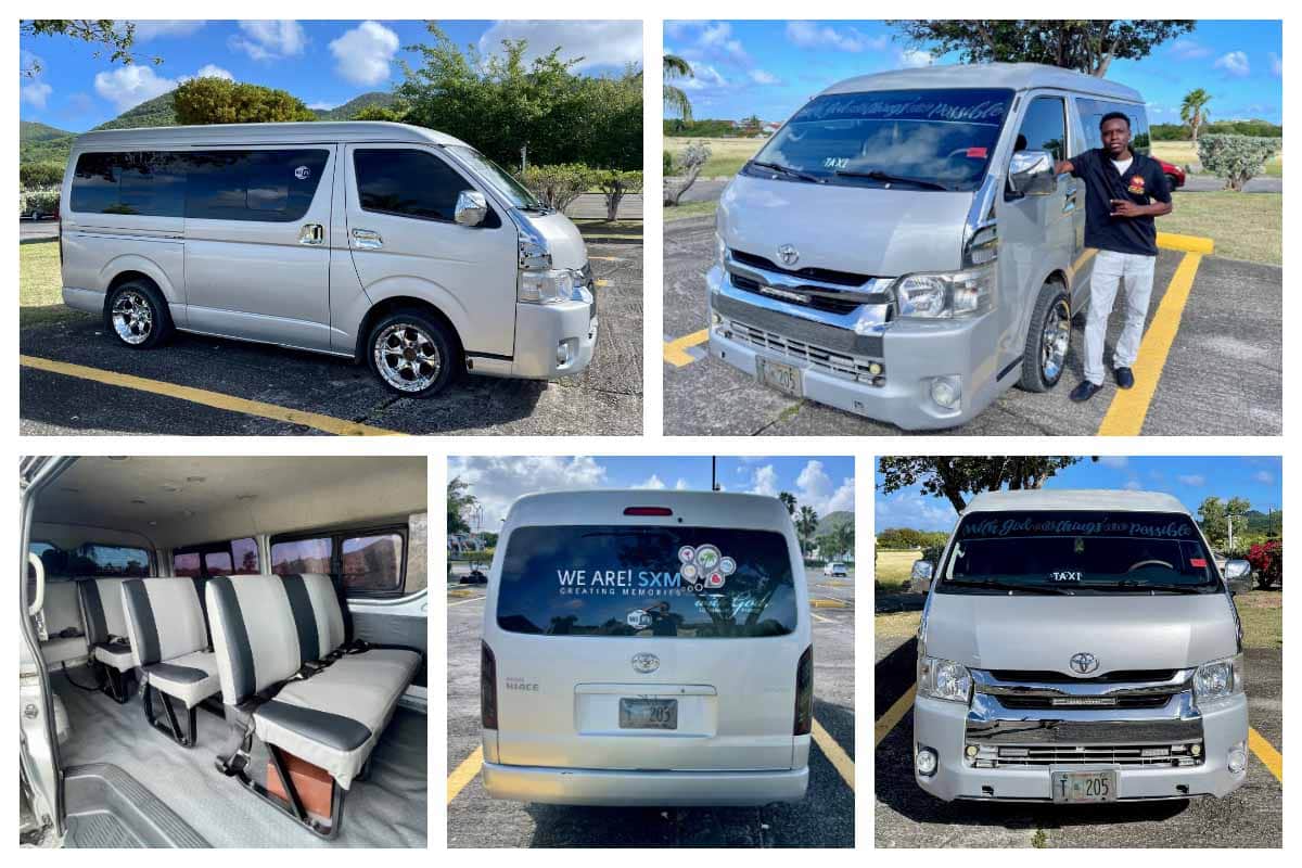 Jessy Jackson Gourdet (30) - Taxi 205 - Toyota Hiace 14 Passenger Van, Pimped, Soundsystem, Leather Seats