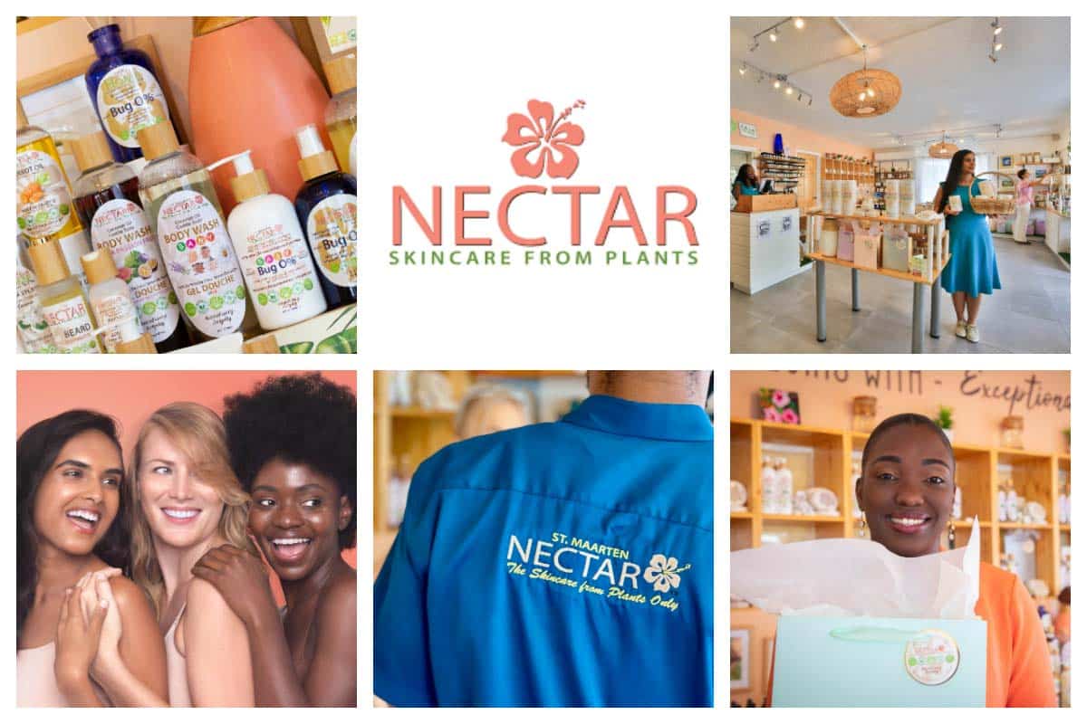 St Maarten Nectar - 100% Natural Skincare products made from plants - Healthy skincare in SXM I