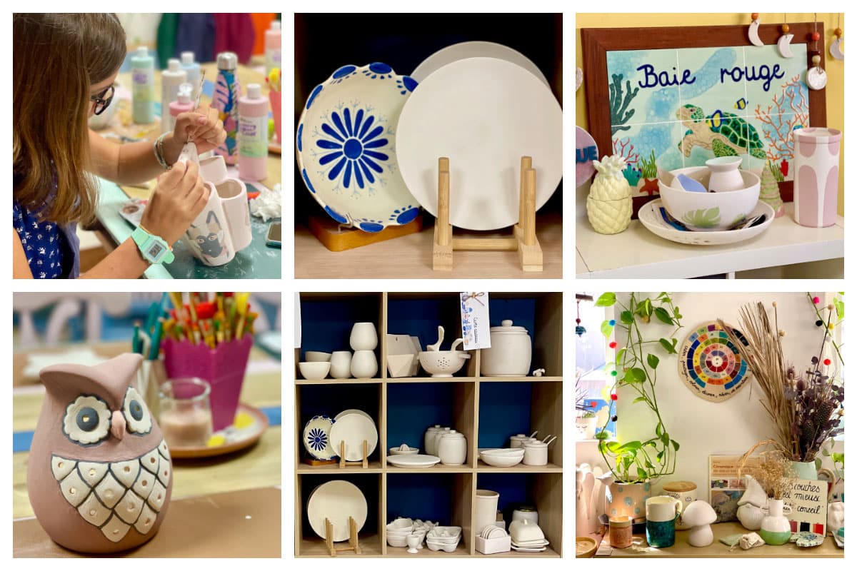 Picky Chich Ceramic Atelier - Painting class by Celine for kids and adults