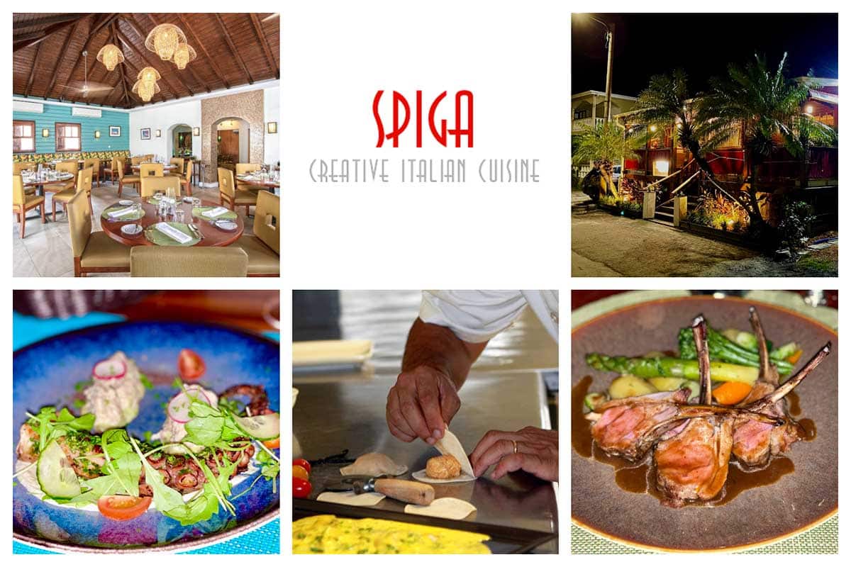 Spiga in Grand Case - Creative Fine Dining - Best Italian Restaurant in SXM I