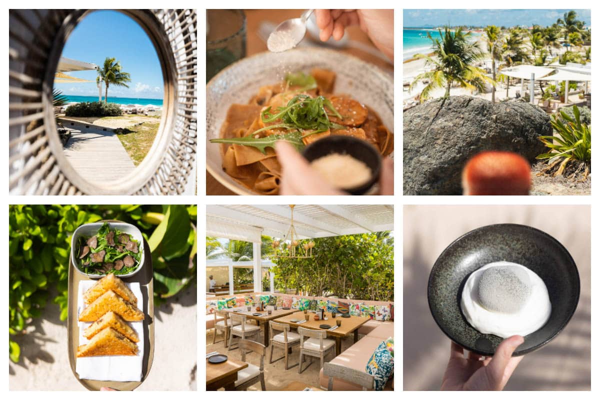 "Fresh and Vibrant Dishes at Coco Beach by Chef Laurent Saudeau"