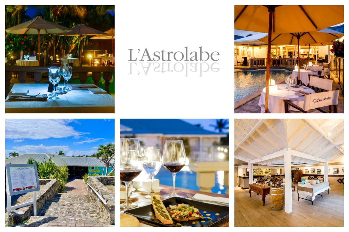 L'Astrolabe in Orient Bay - Romantic Poolside Fine Dining at Esmeralda Resort