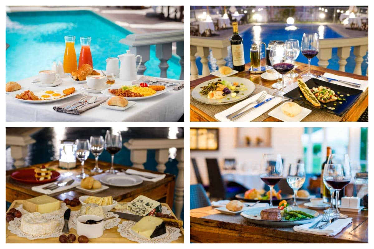 Poolside Breakfast or Dinner at L'Astrolabe with Chef David Graboswki