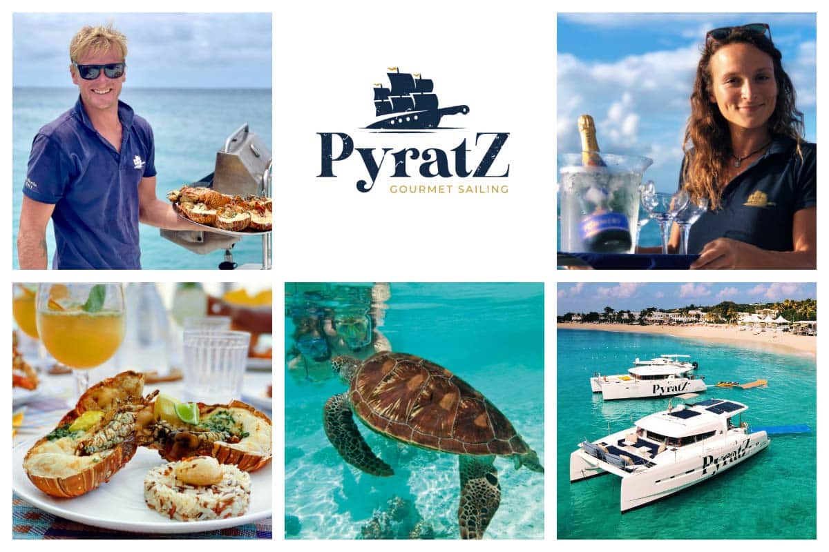 Pyratz Gourmet Charter - Chef and Service on board - Luxury Catamaran I