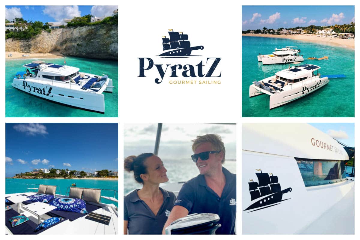 Pyratz Gourmet Sailing - Power Catamarans - Private Chef on a boat in St. Martin, St. Barths, Anguilla