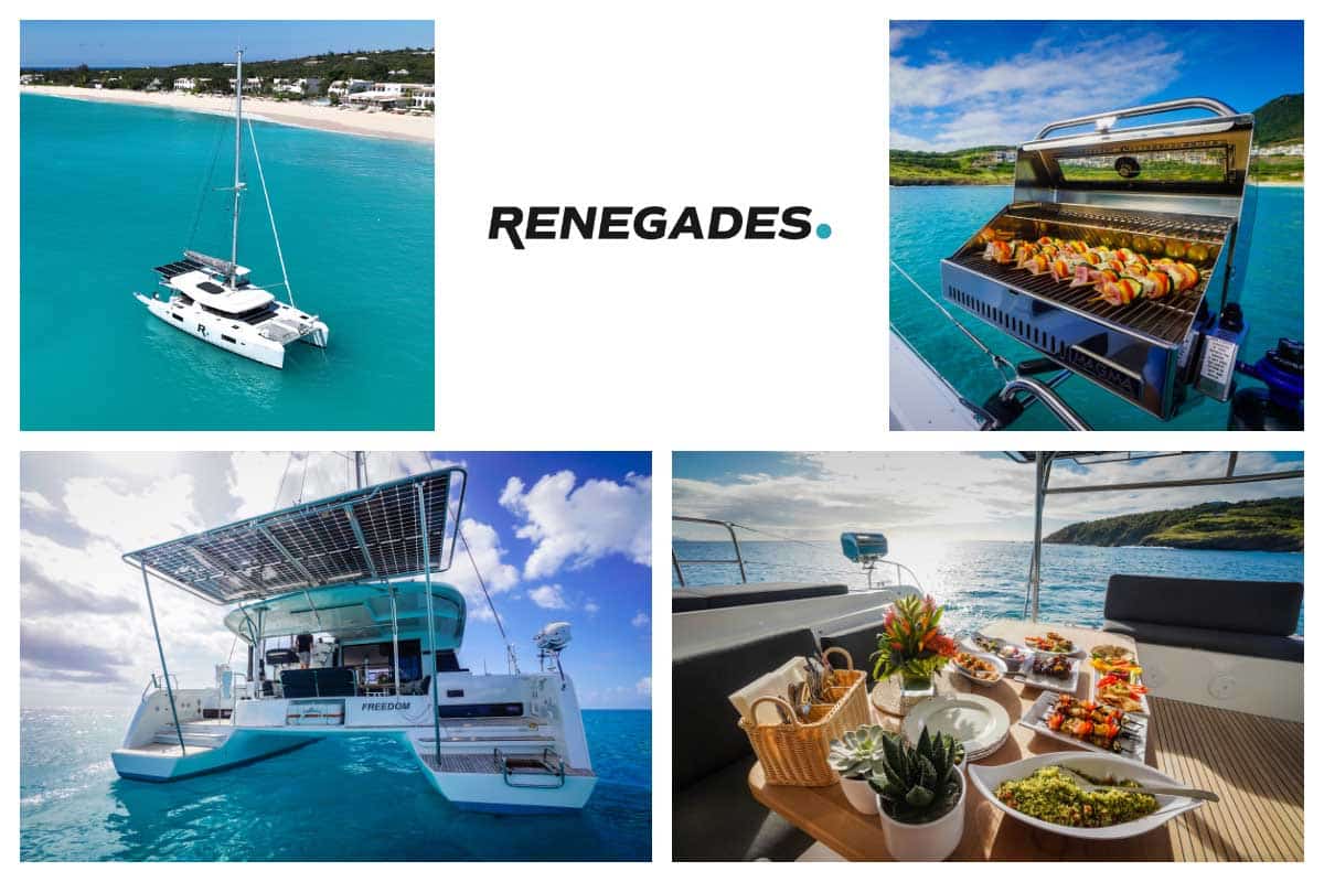 Renegades Luxury Catamaran Charter in St Martin, St Barths, Anguilla I