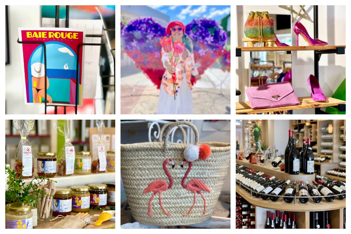 Shopping in Marigot - Postcards, Tea, Handbags, European Clothing, French wine, Cheese, etc.