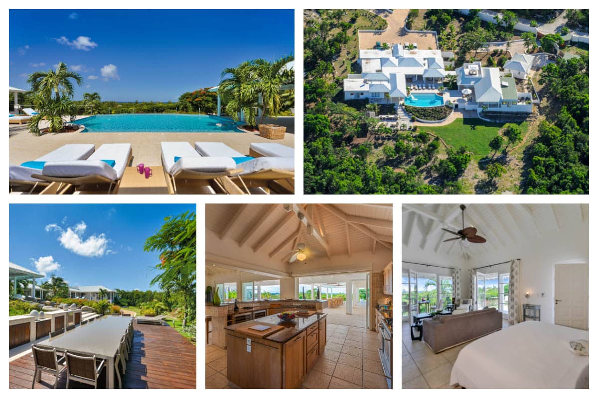 Encore - 5 Bedrooms, 6 bathrooms - Pool, Ocean View - Long Bay, Terres Basses