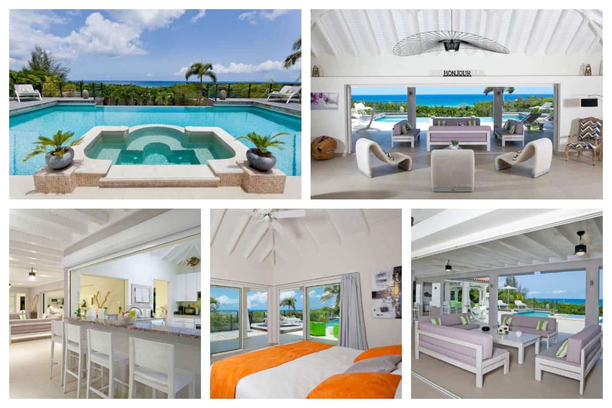 Giselle - 5 Bedroom Beach Villa - Groups - Terres Basses, St. Martin / St. Maarten