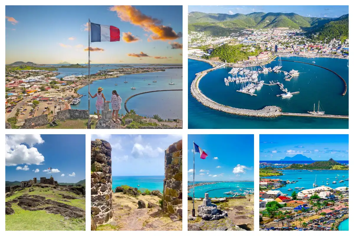 Fort Louis in Marigot - Century Old Fort protecting the Capital of Saint Martin