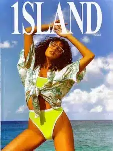 Island SXM - In Airport magazine available in the arrival hall.