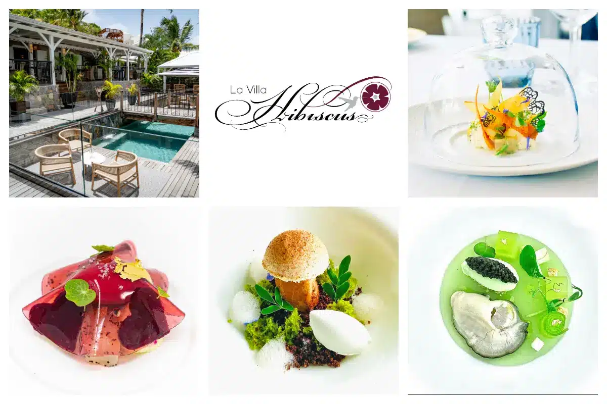 La Villa Hibiscus - Fine Dining, Michelin Star Restaurant - SXM - World Class Dinner - St. Martin - Sint Maarten