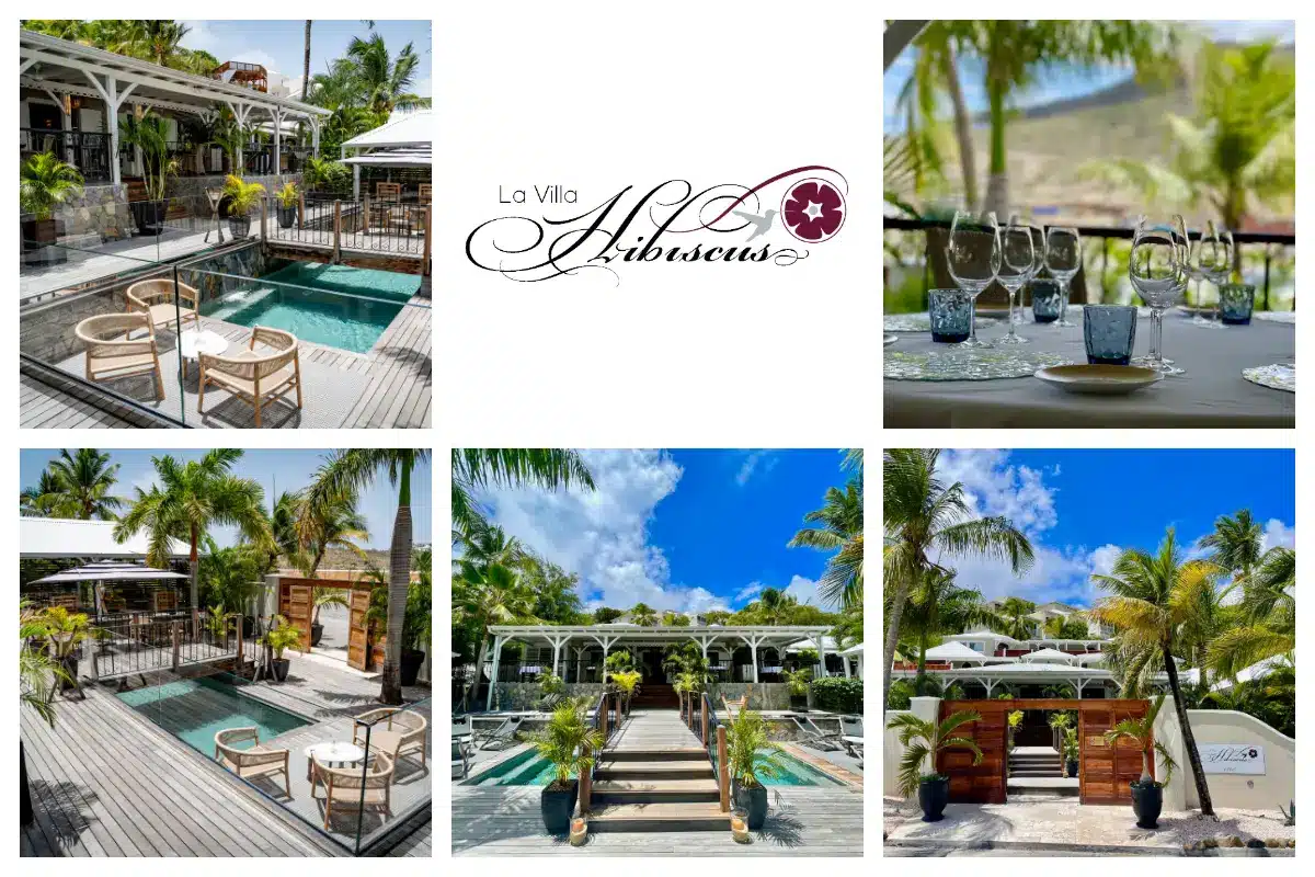 La Villa Hibiscus - Pic Paradis - Peak View, Ocean view, Villa Dinner, Top-Class Dining on St. Maarten - St. Martin - SXM