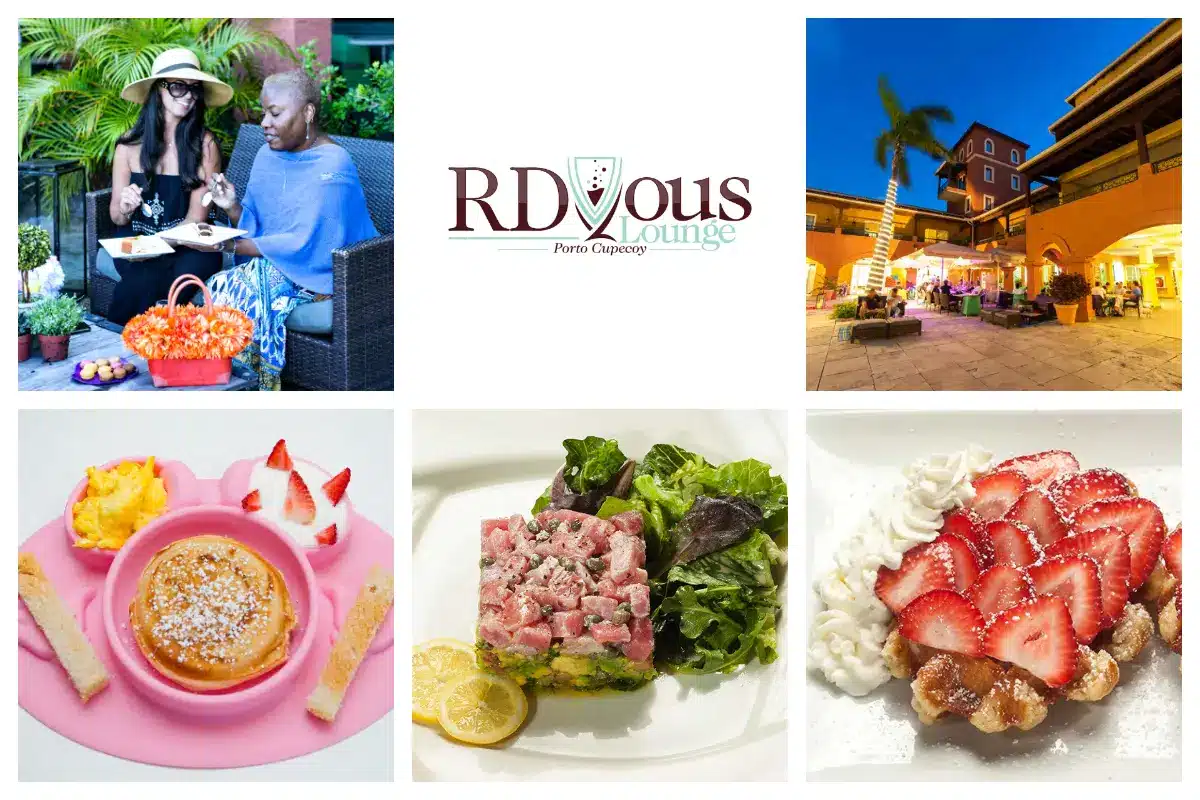 Rendez Vous Lounge in Lush Porto Cupecoy: French-Italian Cuisine with host Nathalie Schoenler. Best Cappucino, Home Made Pasta and Tuna Tartar on Sint Maarten - Saint Martin