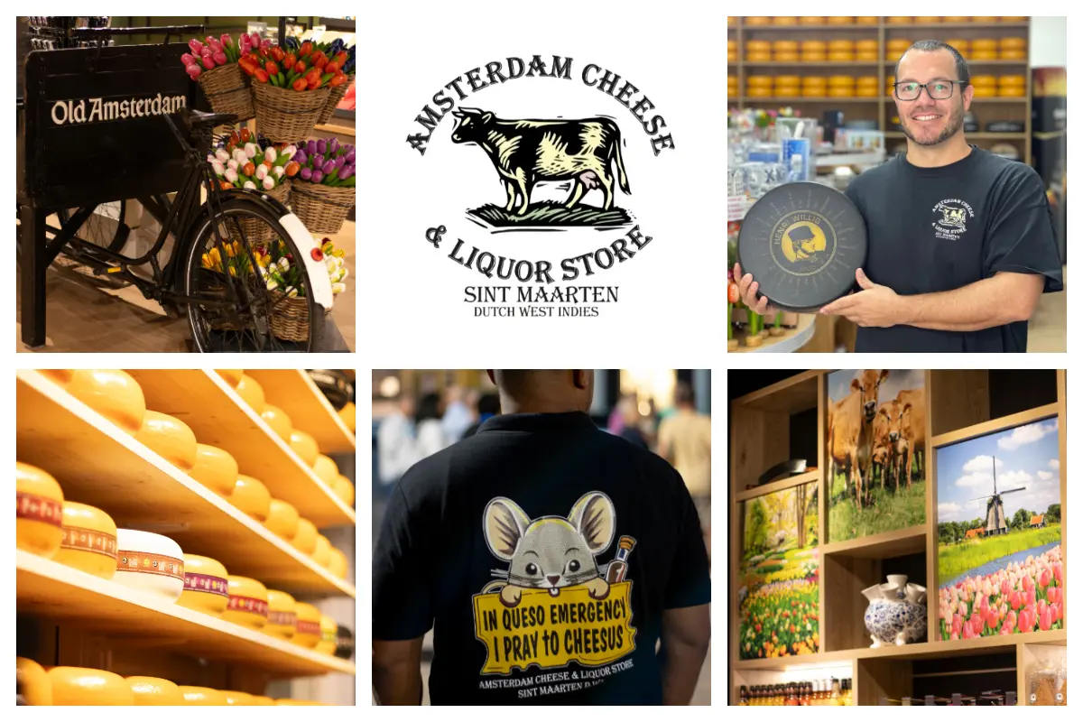 Amsterdam Cheese and Liquor store NEW LOCATION in Philipsburg at the Emmaplein #1 - Beautiful new store I