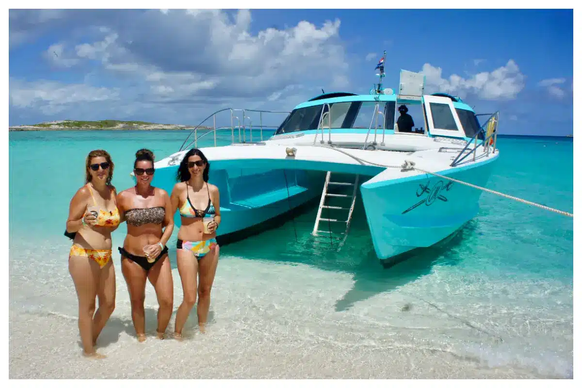 Boomerang Charter - Fun Catamaran trip/tour St. Martin-St. Maarten-Anguilla-St. Barths-including food and drinks!