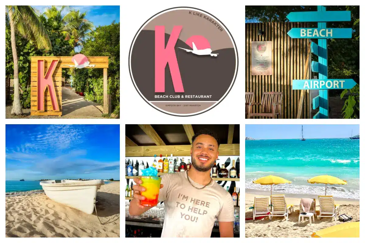 Kalatua Beach Bar on Mullet Bay Beach - High end lunch restaurant - Fine dining I