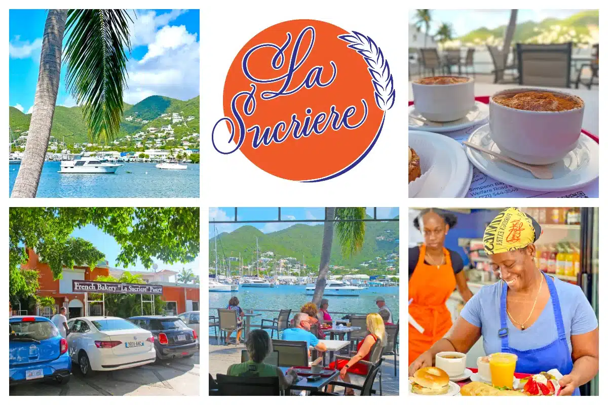 La Sucriere in Cole Bay - Waterfront Bakery, French Croissaint, Baquette, Sandwiches, Coffee, Tea, Fresh OJ