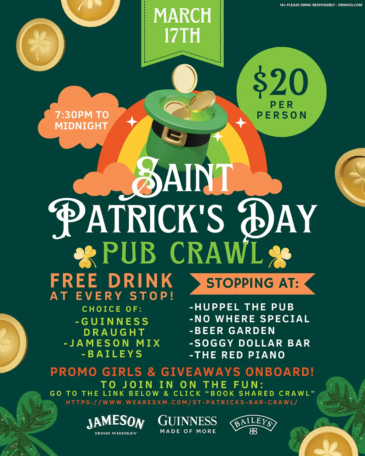 st patricks day san francisco bar crawl