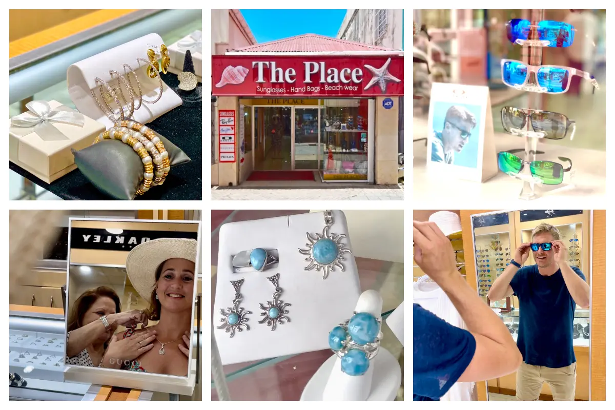 The Place in Philipsburg - Sunglasses, Hand Bags, Beach Wear and Jewelry