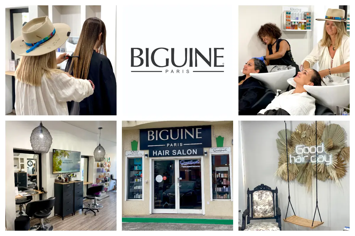 Biguine Hair Salon - Stylish Salon in Simpson Bay, Men and Woman Hair cut and styling - Professional Barber