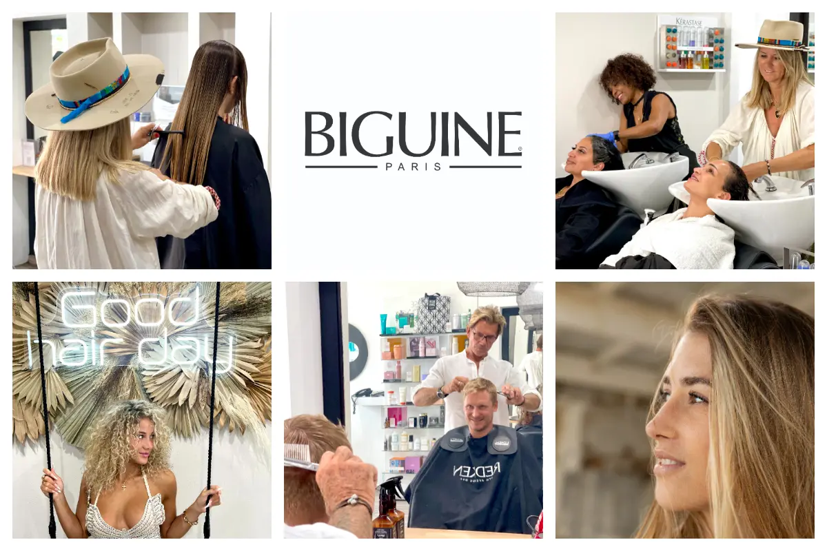 Biguine Paris - Hair Salon in Simpson Bay - Hair products: Kerastase, Olaplex, K-18, Moroccon Oil