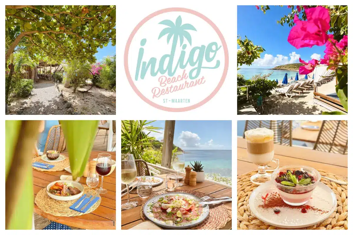 Indigo Beach Restaurant SXM - Chic Atmosphere, Beach Chairs, Lunch and Entertainment 2 IR