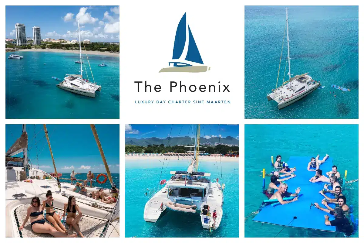 Sail The Phoenix - Luxury Day Charter Sint Maarten - Luxurious Catamaran Shared and Private Charter