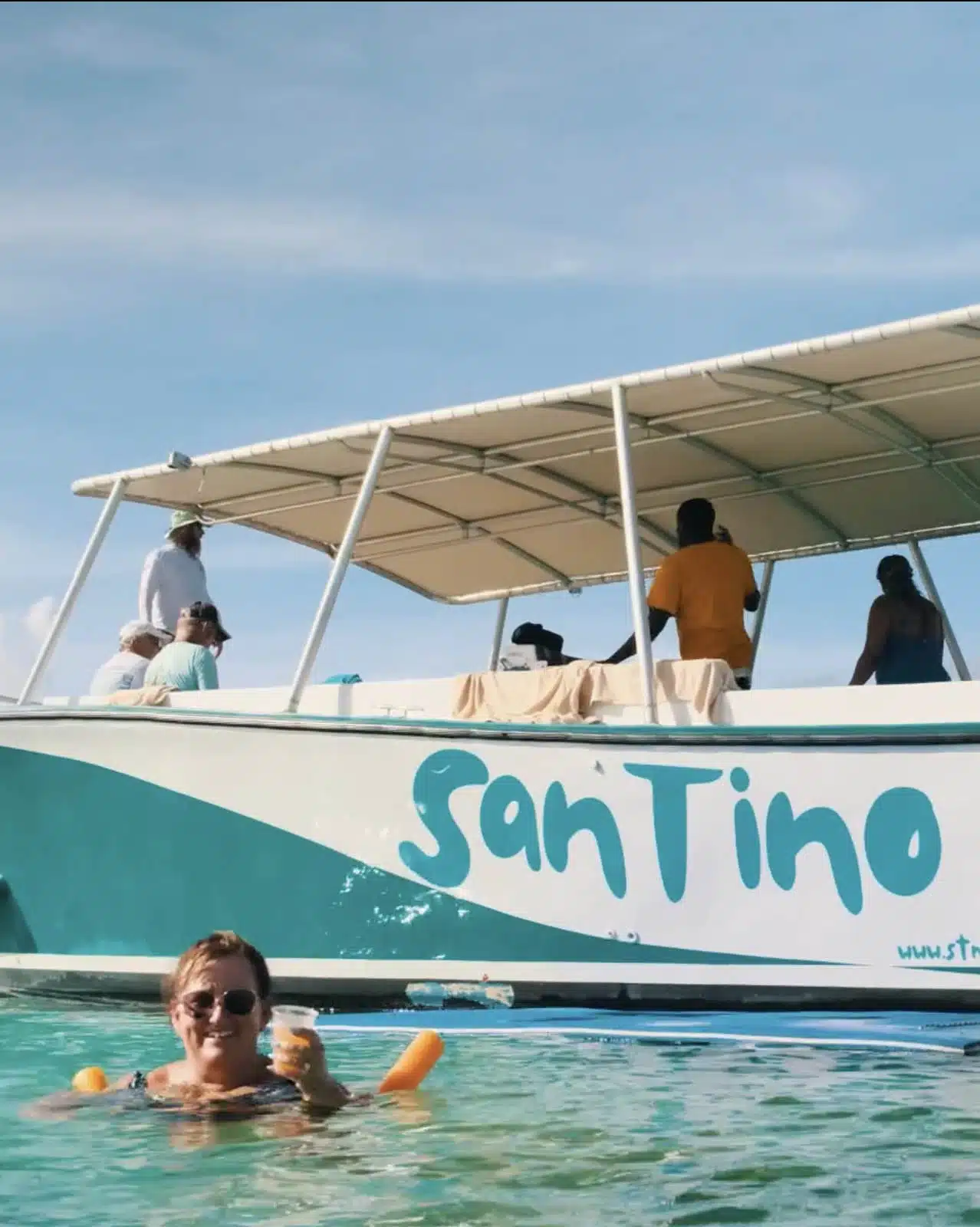 Santino Boat, Turquoise Water